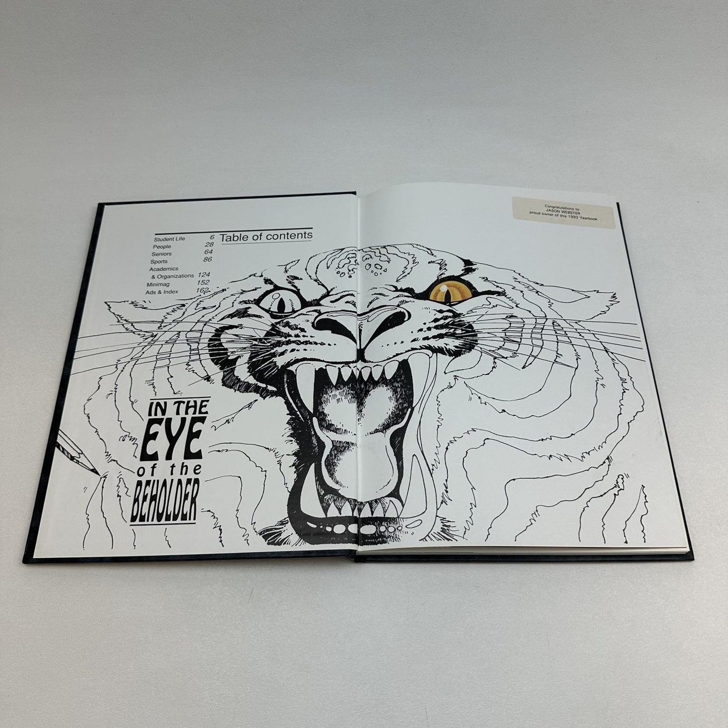 In The Eye of The Beholder 1993 Monroe High School Yearbook Hayu Saghalie
