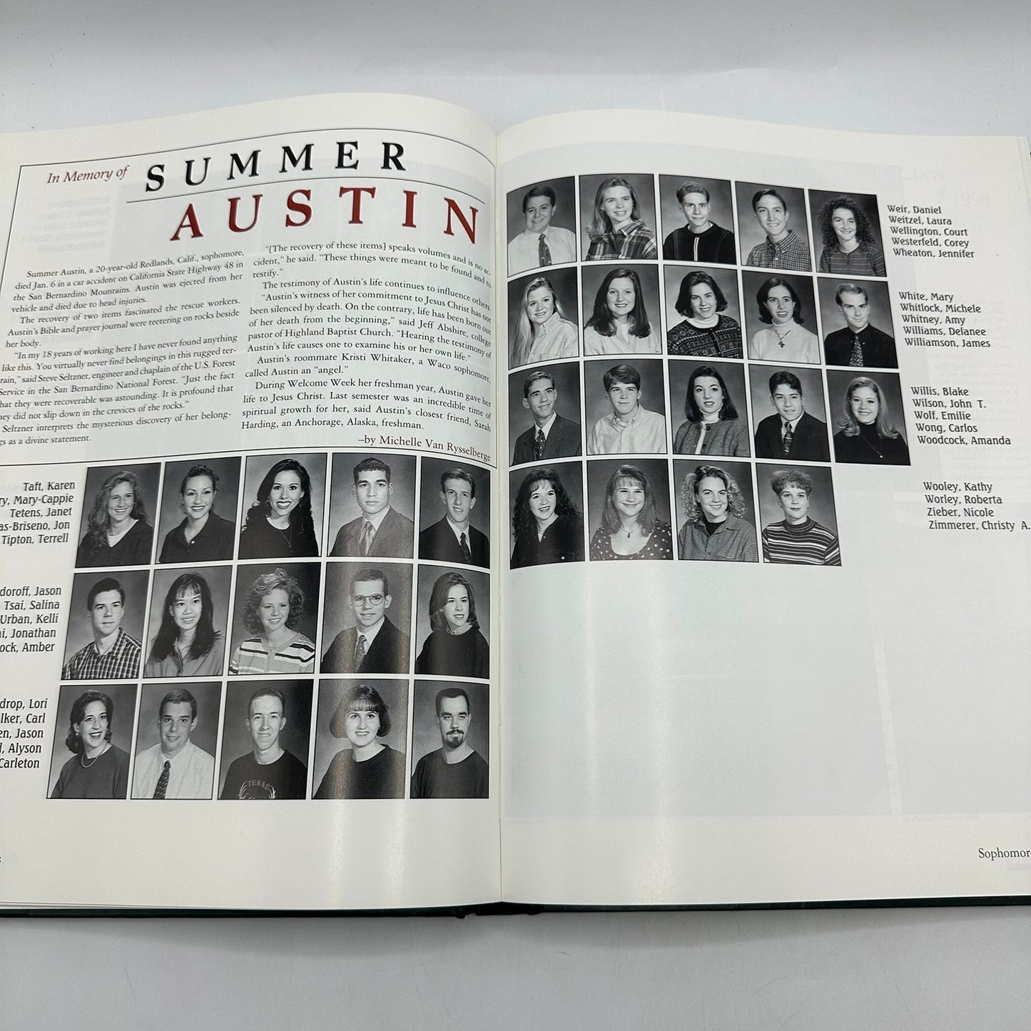 Baylor University 1996-97 The Round Up Volume 96 Annual Yearbook History Waco TX