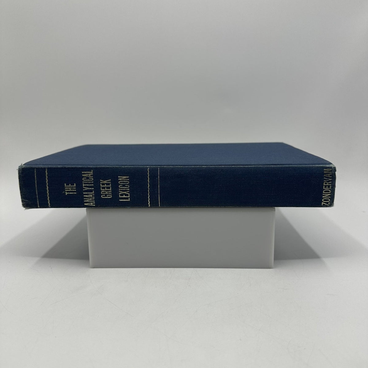 Analytical Greek Lexicon 1975 Zondervan Greek New Testament Study Bible