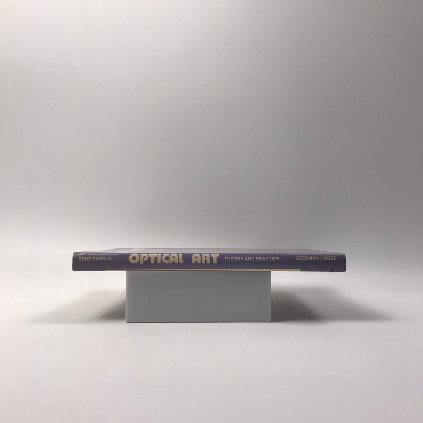 Optical Art Theory and Practice Rene Parola Influental Modern Contemporary 1969