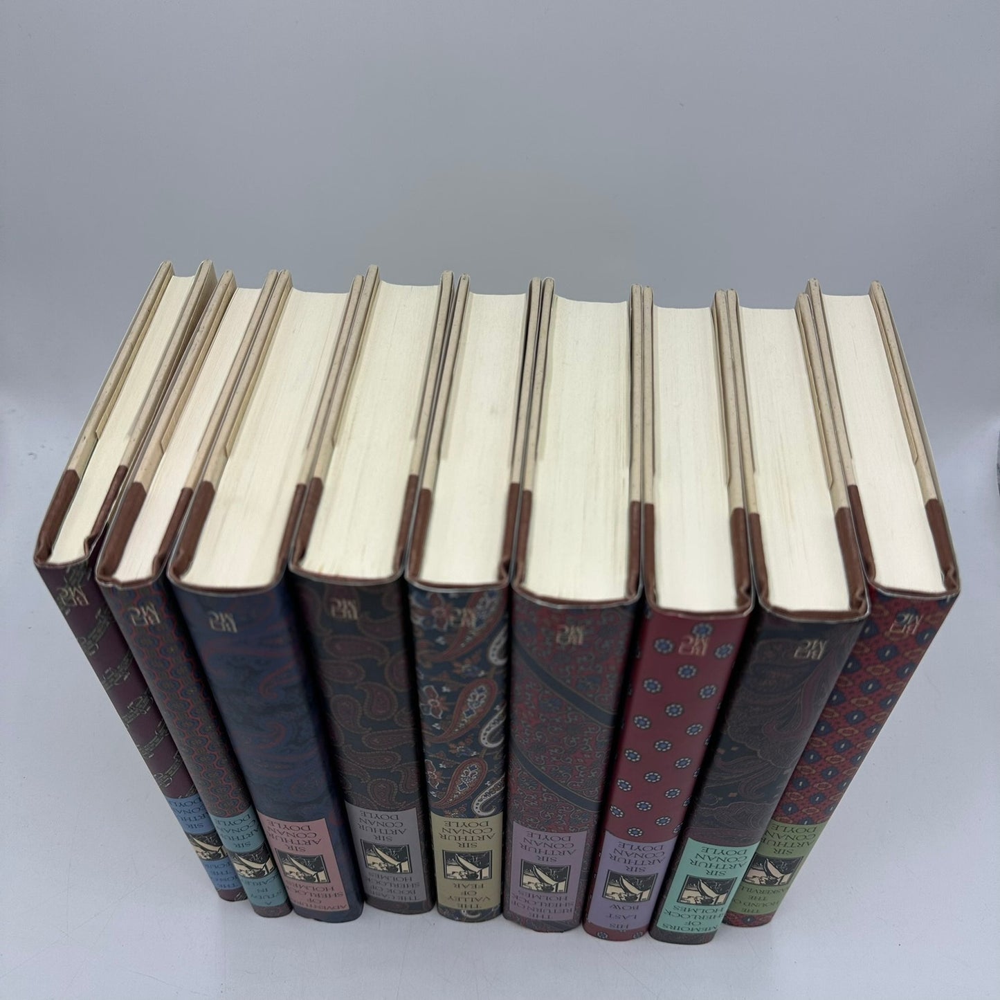 Sherlock Holmes Sir Arthur Conan Doyle Mystery Thriller Suspense 9 Volume Set