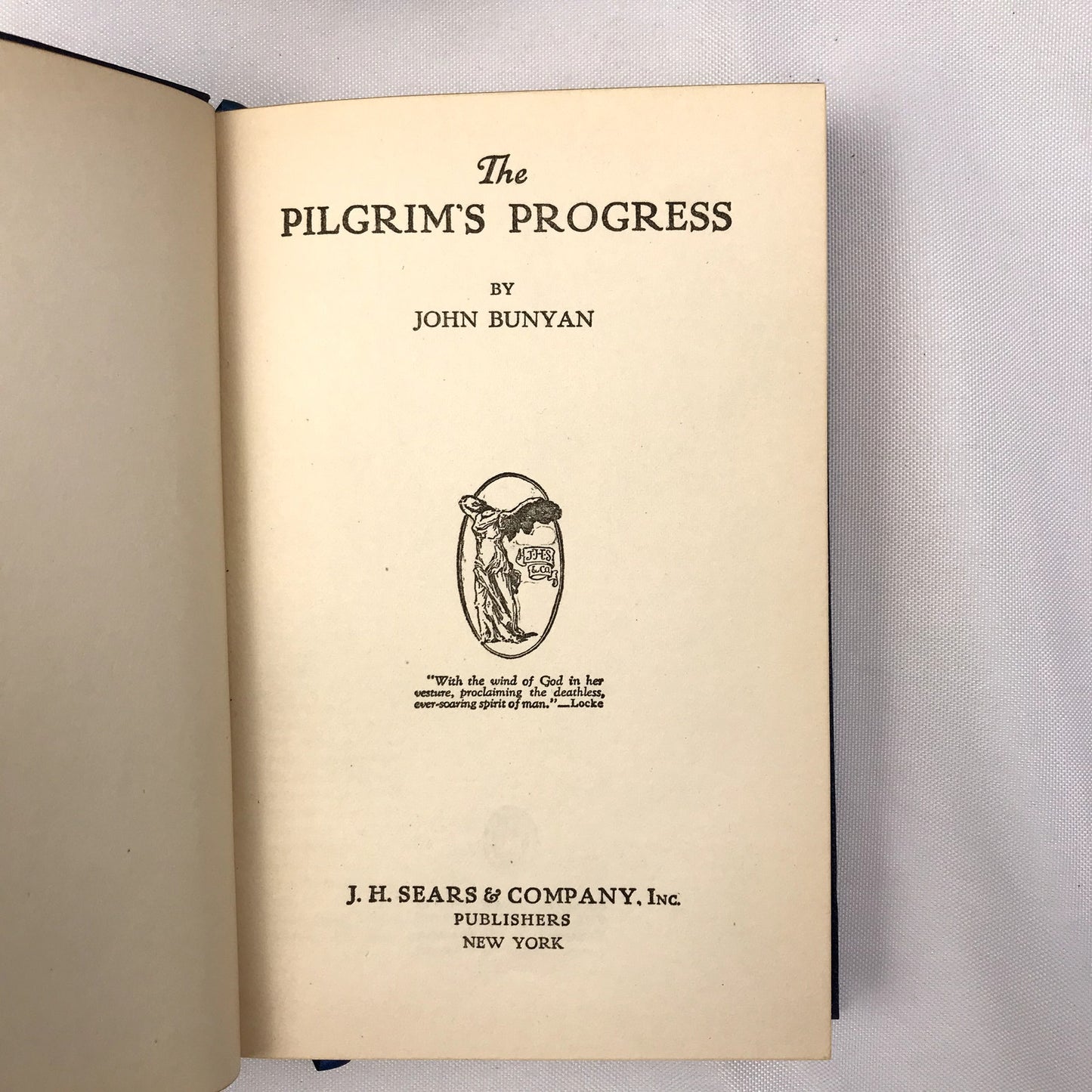 Set of 4 Vintage Hardcover Historical Religious Books by J. H. Sears & Co.