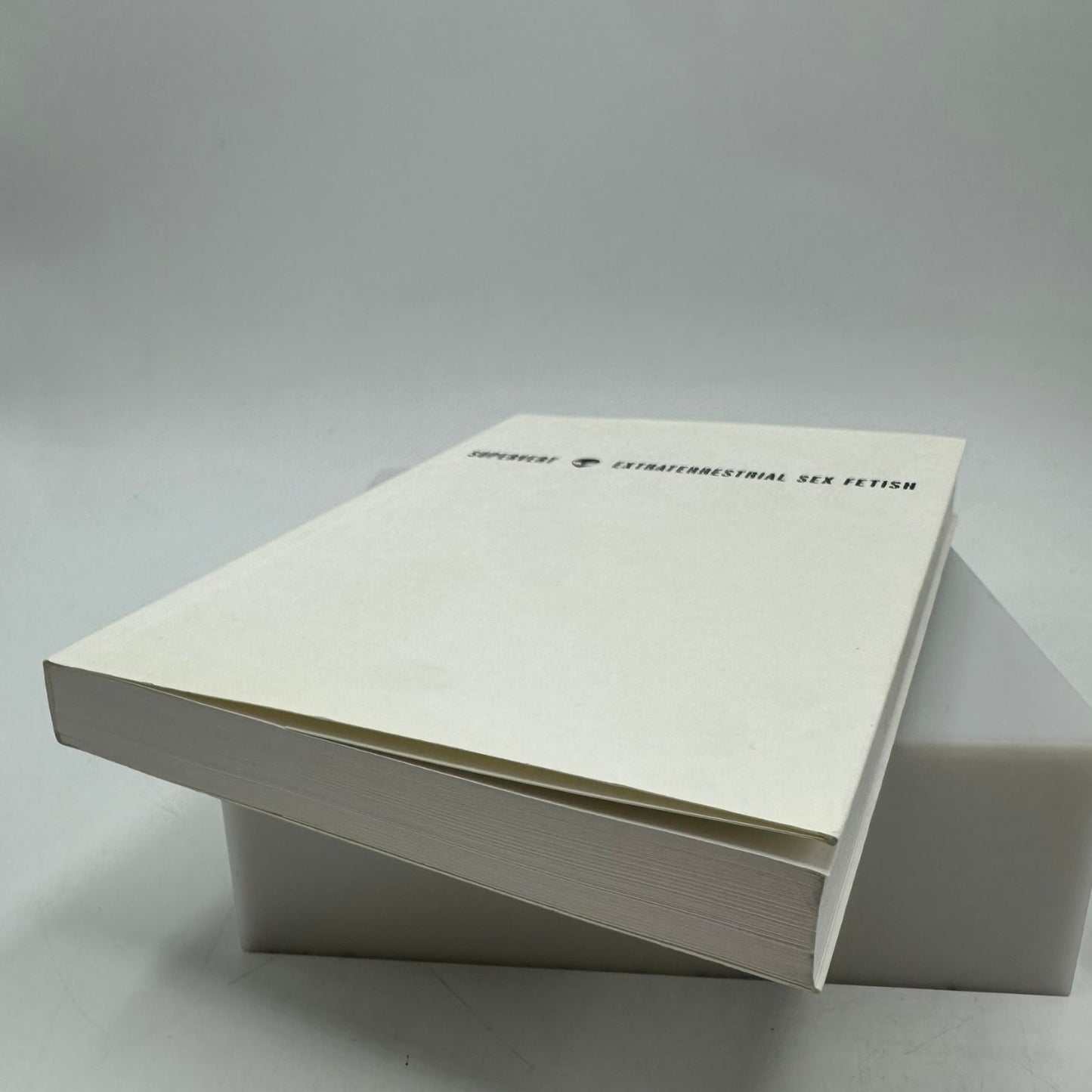 Extraterrestrial Sex Fetish Supervert 2001 First Edition Art Erotica Book RARE