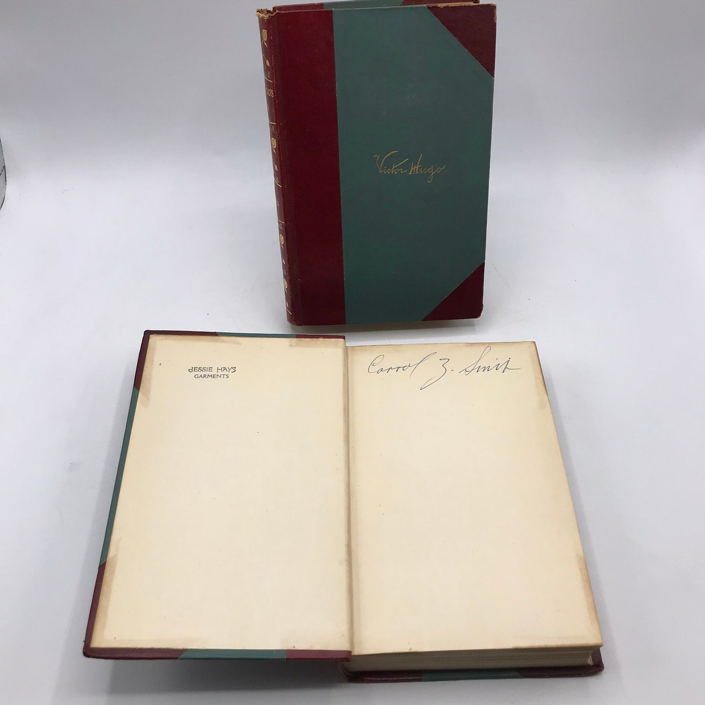 The Works of Victor Hugo Les Miserables 2 Vol Hardcover Book Set 1887 Kelmscott