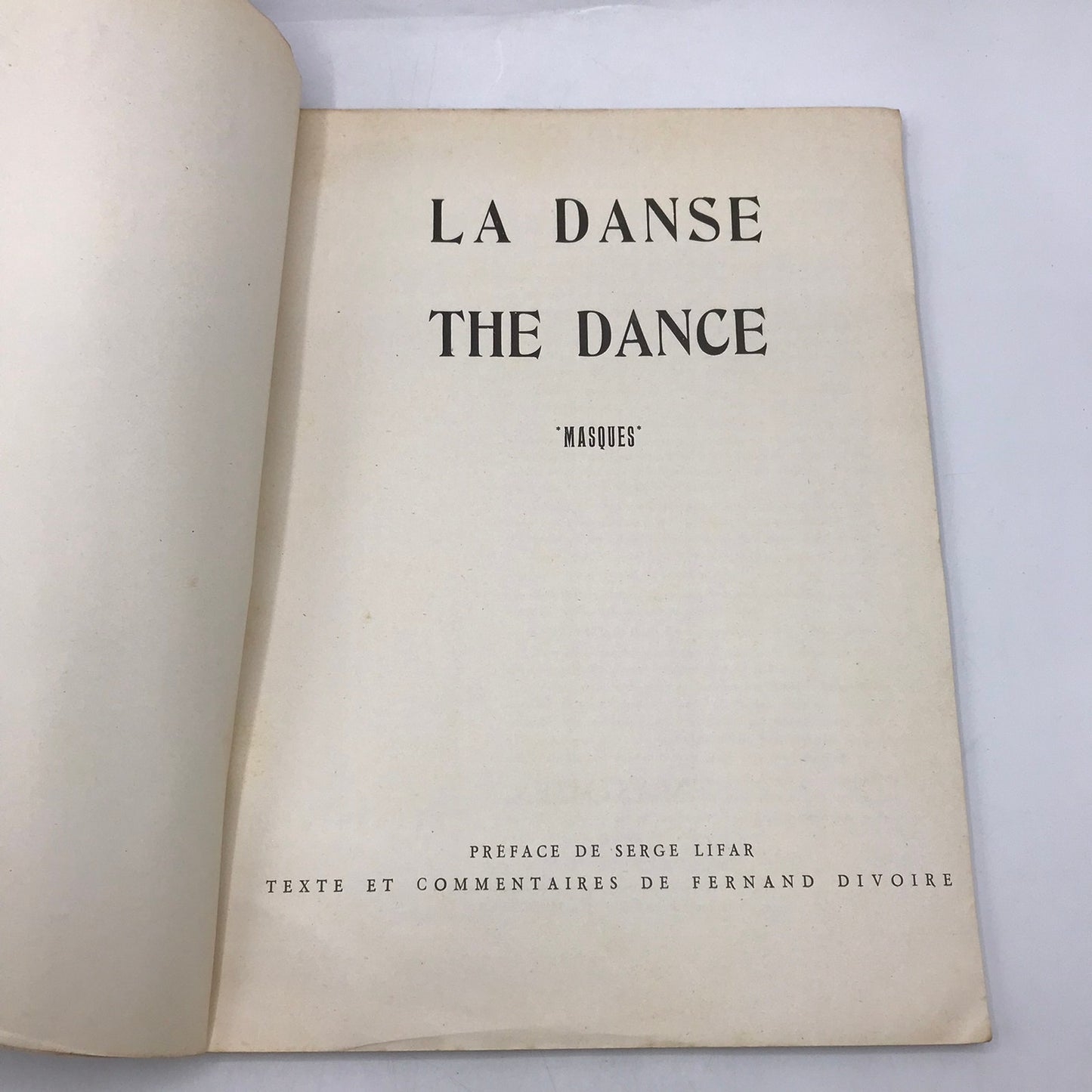 La Danse The Dance Masques No 9 Fernand Divoire Photography Performing Arts 1948