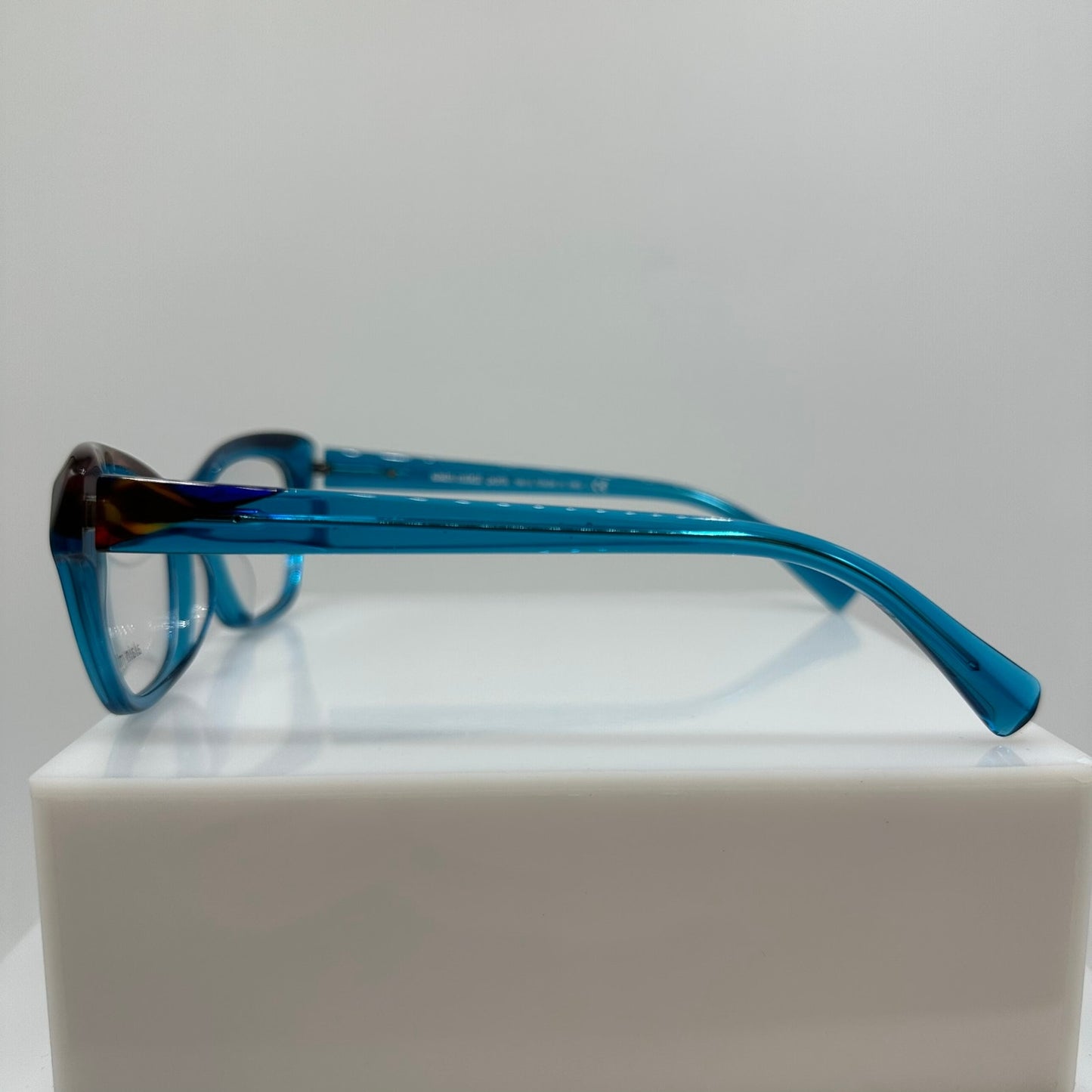 Alain Mikli Sephine A03147 003 Teal Dune Red Light Blue Womens Frames 54-16-145
