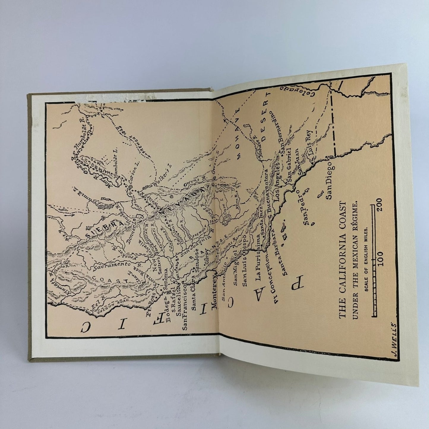 Life in California Before Gold Discovery John Bidwell 1966 Limited Lewis Osborne