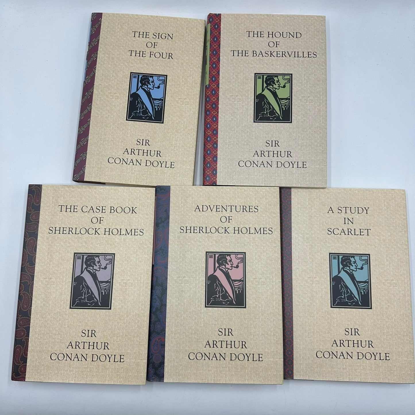 Sherlock Holmes Sir Arthur Conan Doyle Mystery Thriller Suspense 9 Volume Set