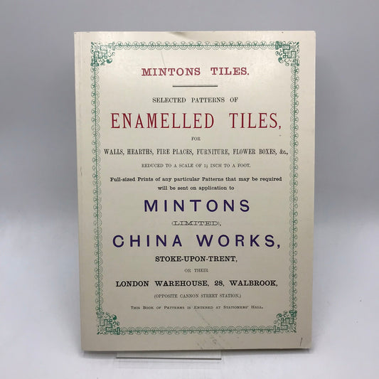 Minton Tiles Selected Patterns Enamelled Tiles Chris Blanchett China Works