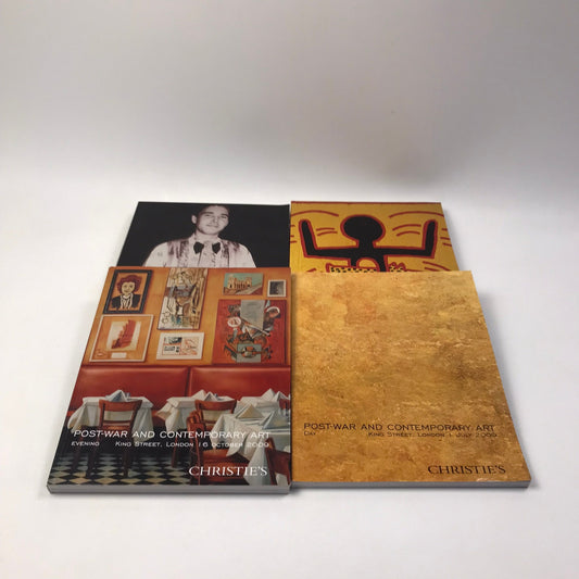 Christies Art Auction Catalogs Lot of 6 Haring Warhol Post War Contemporary