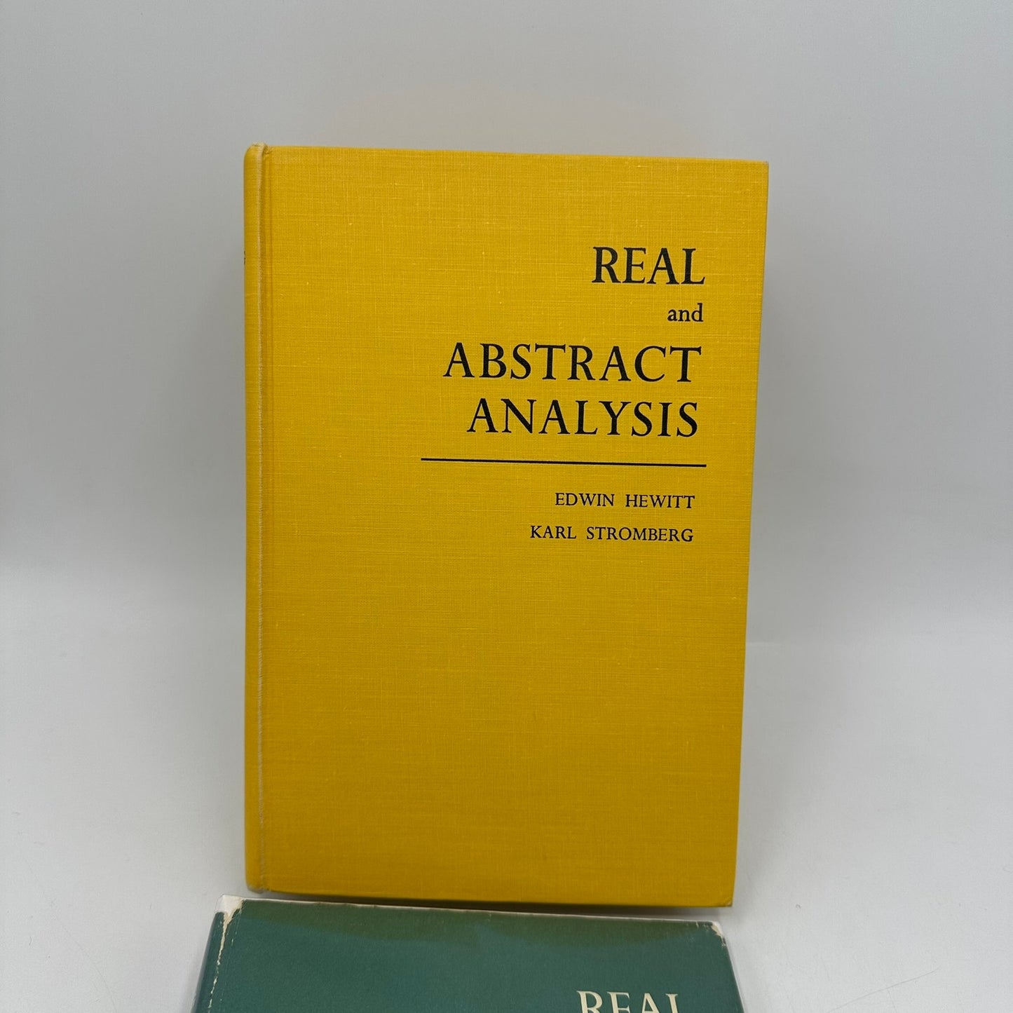 Real and Abstract Analysis Edwin Hewitt Karl Stromberg Science Math Theory