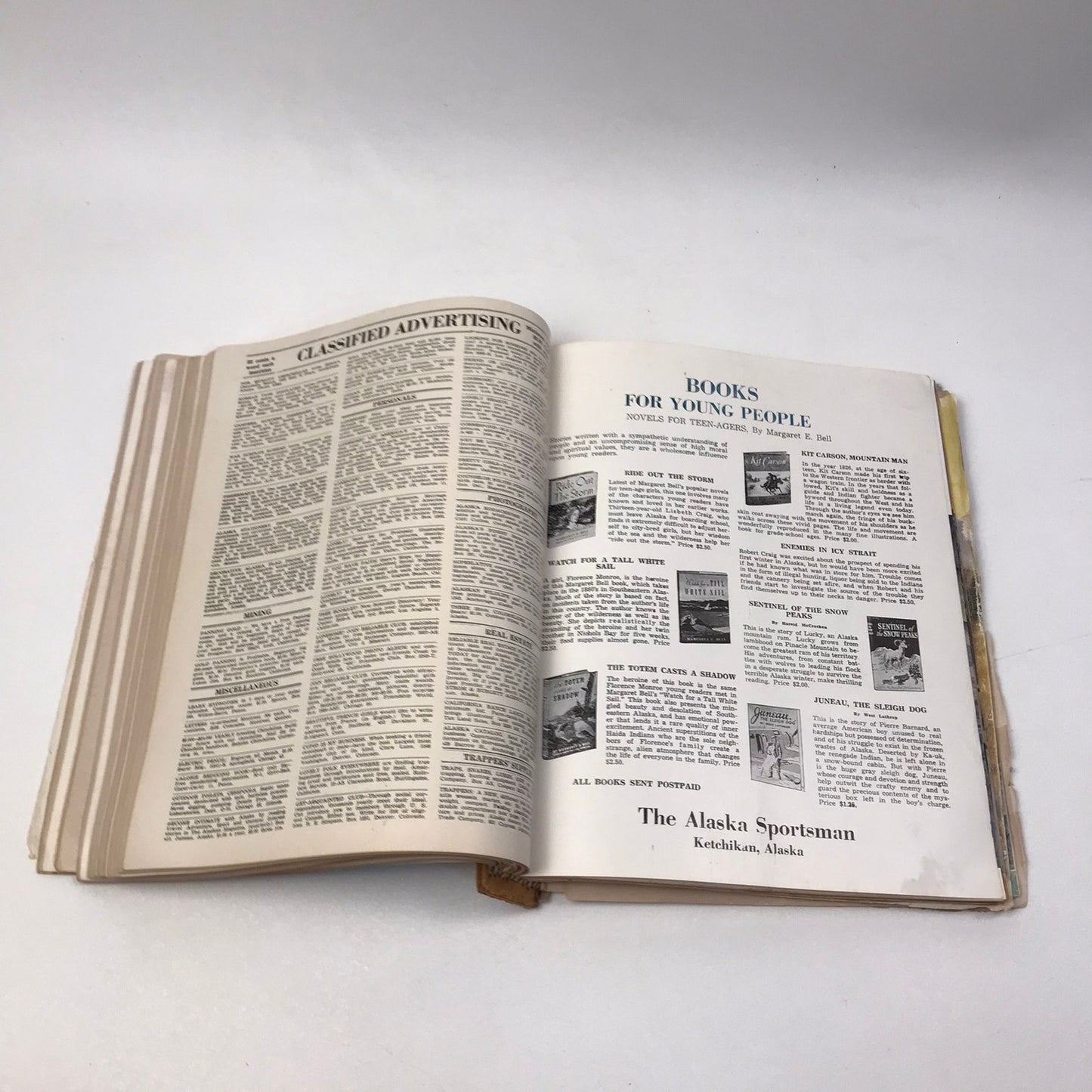 The Alaska Sportsman Magazine 1953 Full Year Complete Set 12 Issues Hand Bound