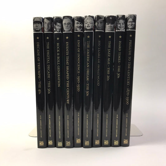 Our American Century 10 Volume Set History Music Film Politics Photos Research