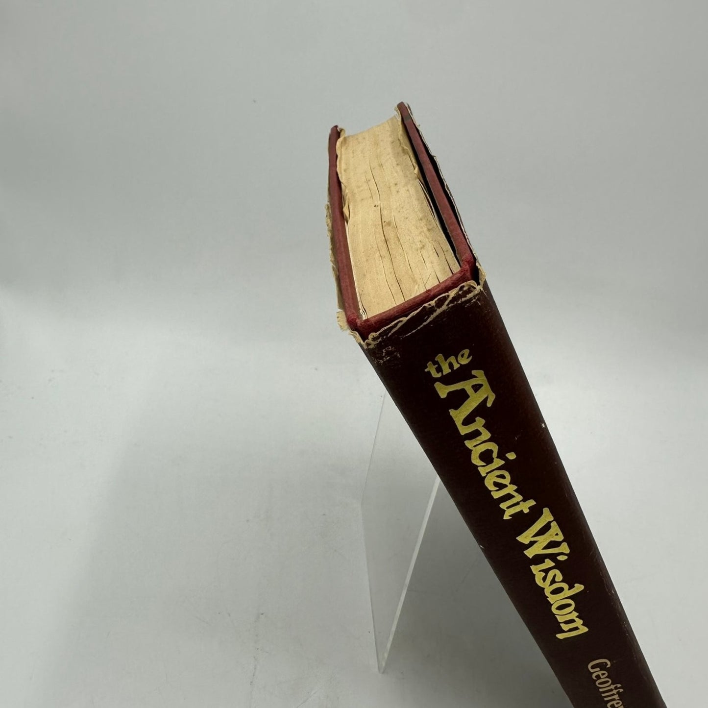 Ancient Wisdom Geoffrey Ashe 1977 First Edition Occult Spirituality Macmillan
