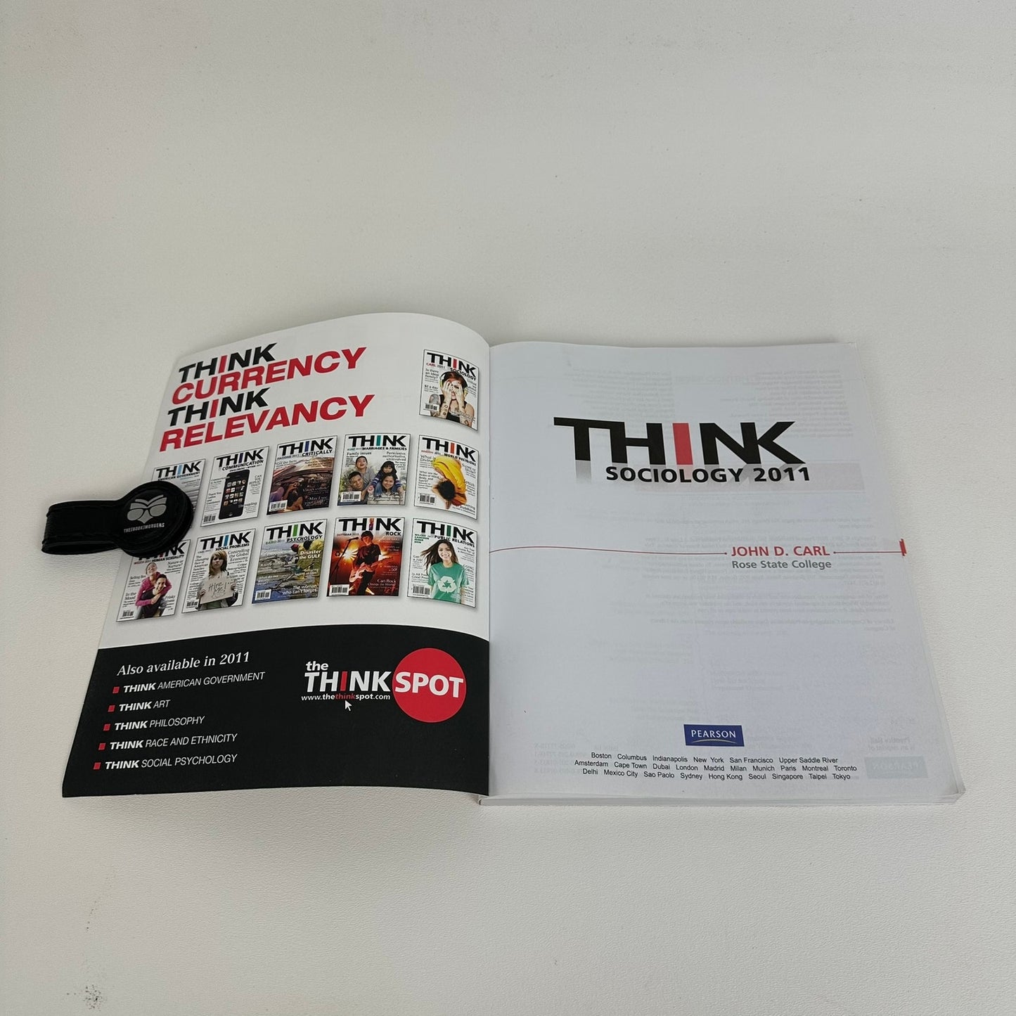 Think Sociology John Carl 2011 Social Science Education Introductory Textbook