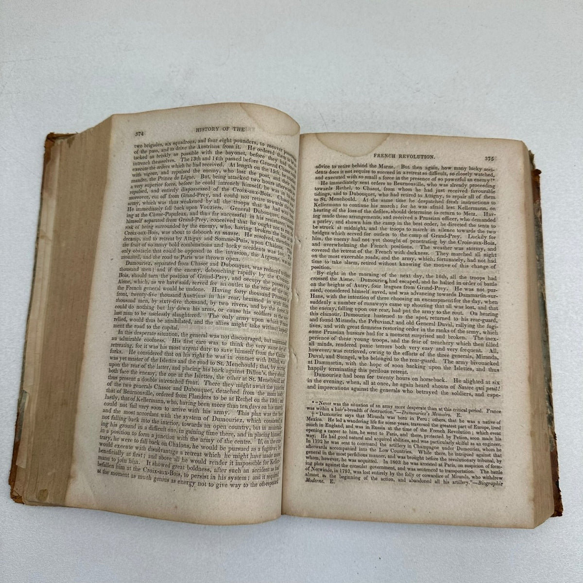 History of French Revolution Thiers 1845 Third American Edition Vol 1