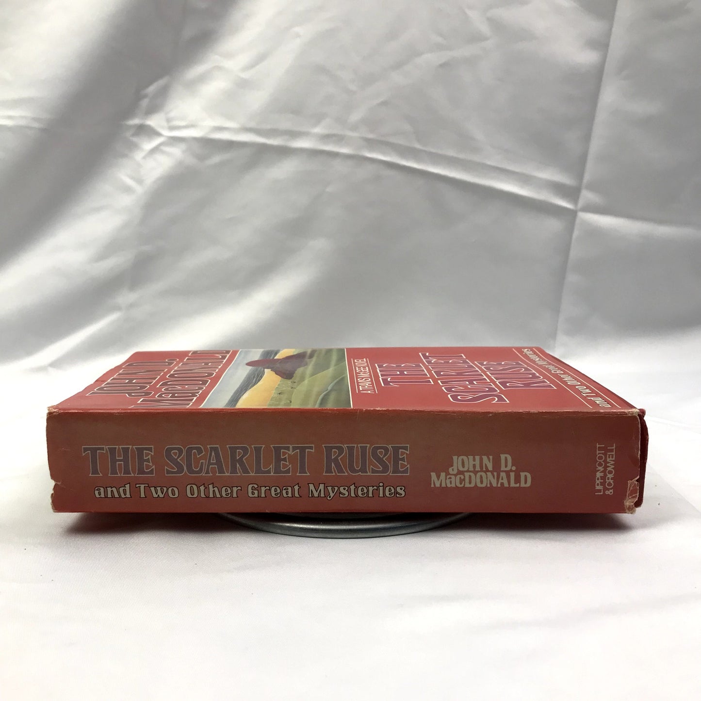 John D. MacDonald The Scarlet Ruse and Two Other Great Mysteries Hardcover 1973