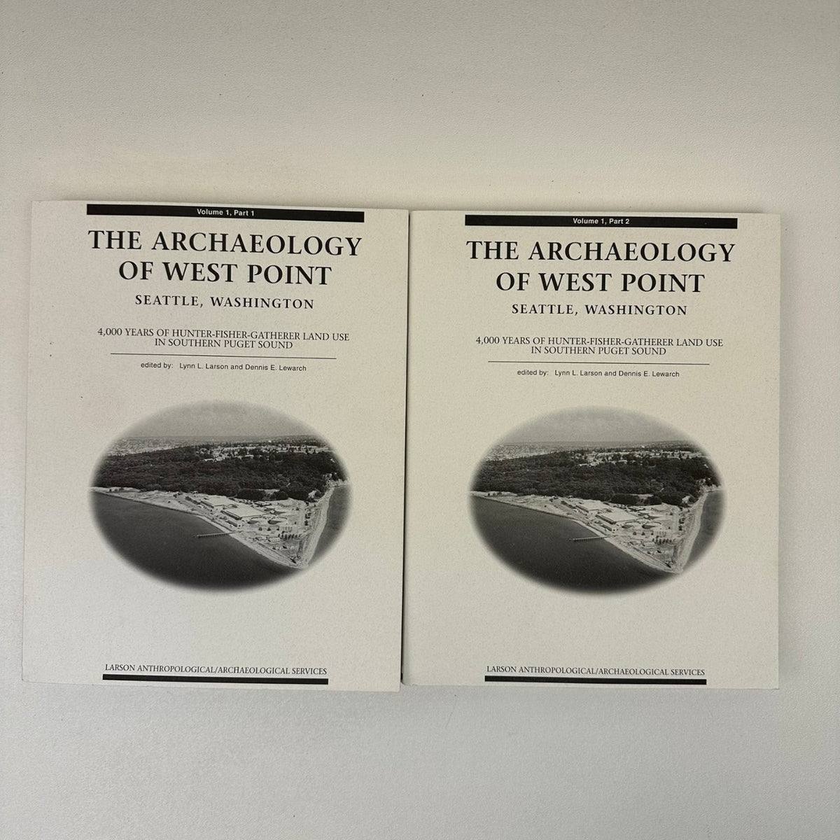 Archaeology of West Point Seattle 1995 Larson Lewarch Puget Sound Vol 1 Pts 1&2