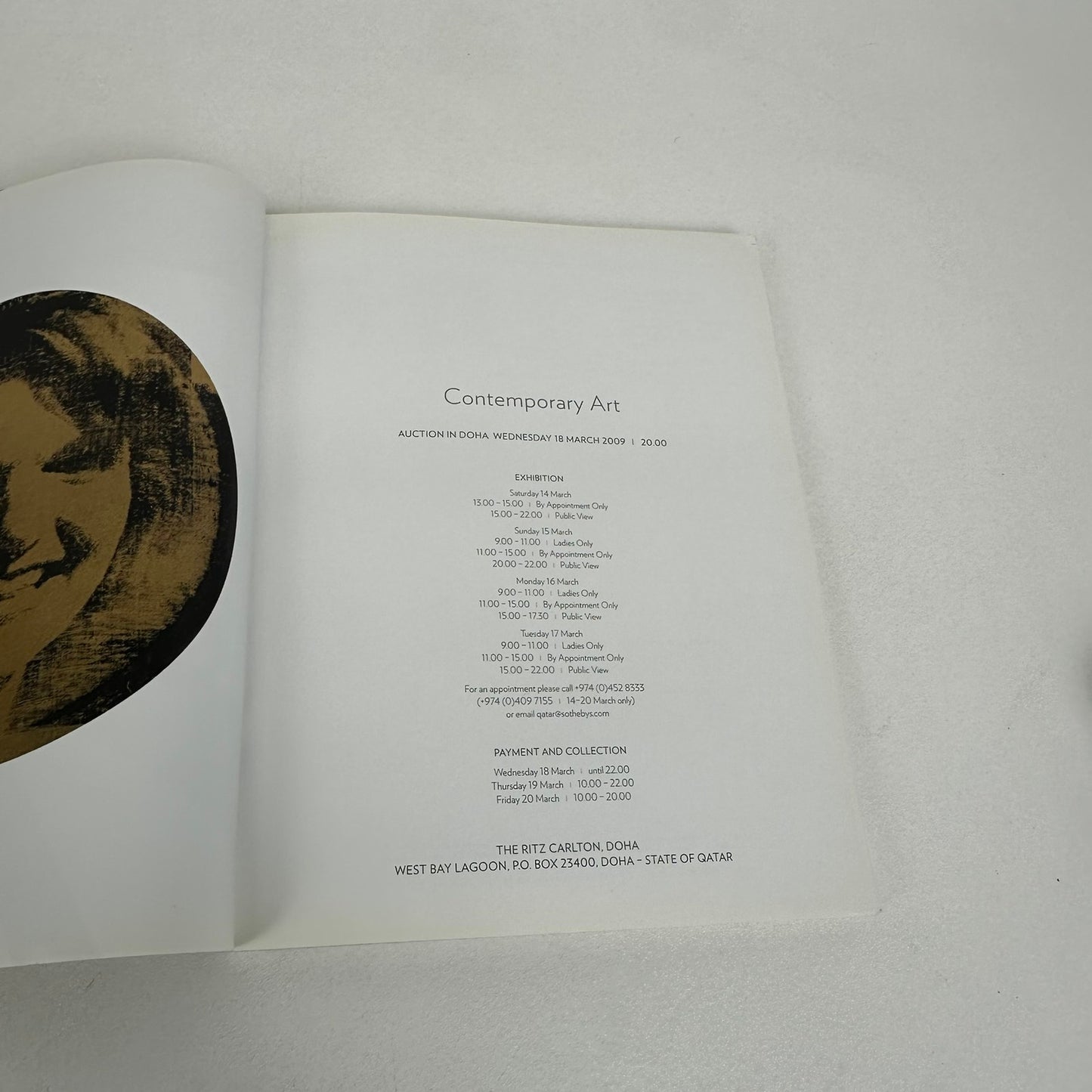 Sothebys Contemporary Art Auction Catalogs Lot of 2 Arab Iranian Modern 2009