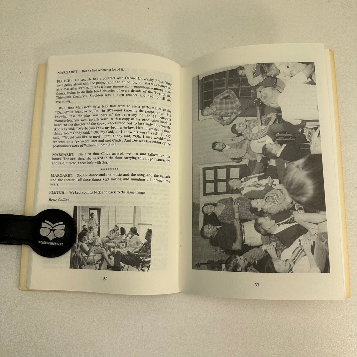 Margaret and Fletch Bette Collins 1983 SIGNED Inscribed Biography Booklet