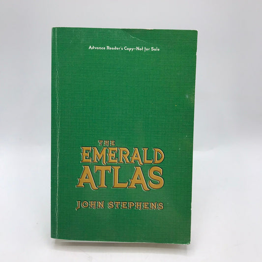 The Emerald Atlas Books of Beginning John Stephens Advance Readers Time Travel