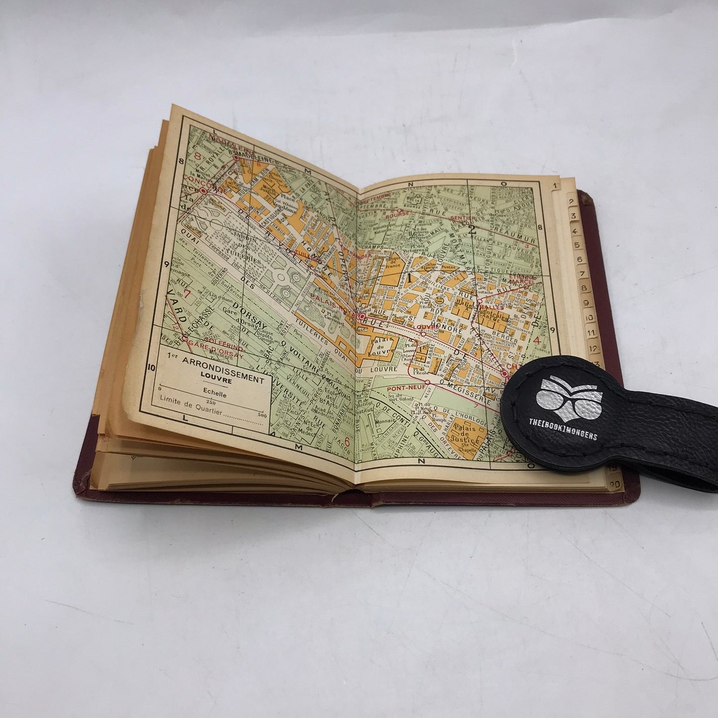 Plan de Paris par Arrondissement Pocket Guide Tourism Maps Travel Geography