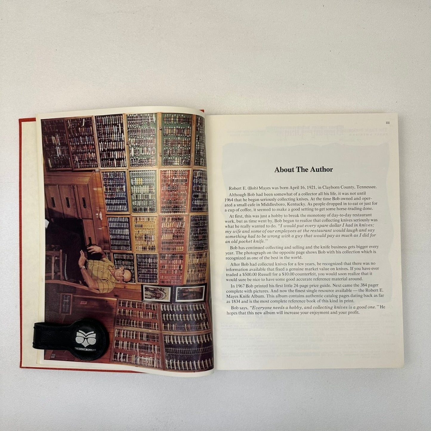 Knife Album Colonel Robert Mayes 1974 First Edition Knife Collecting Reference