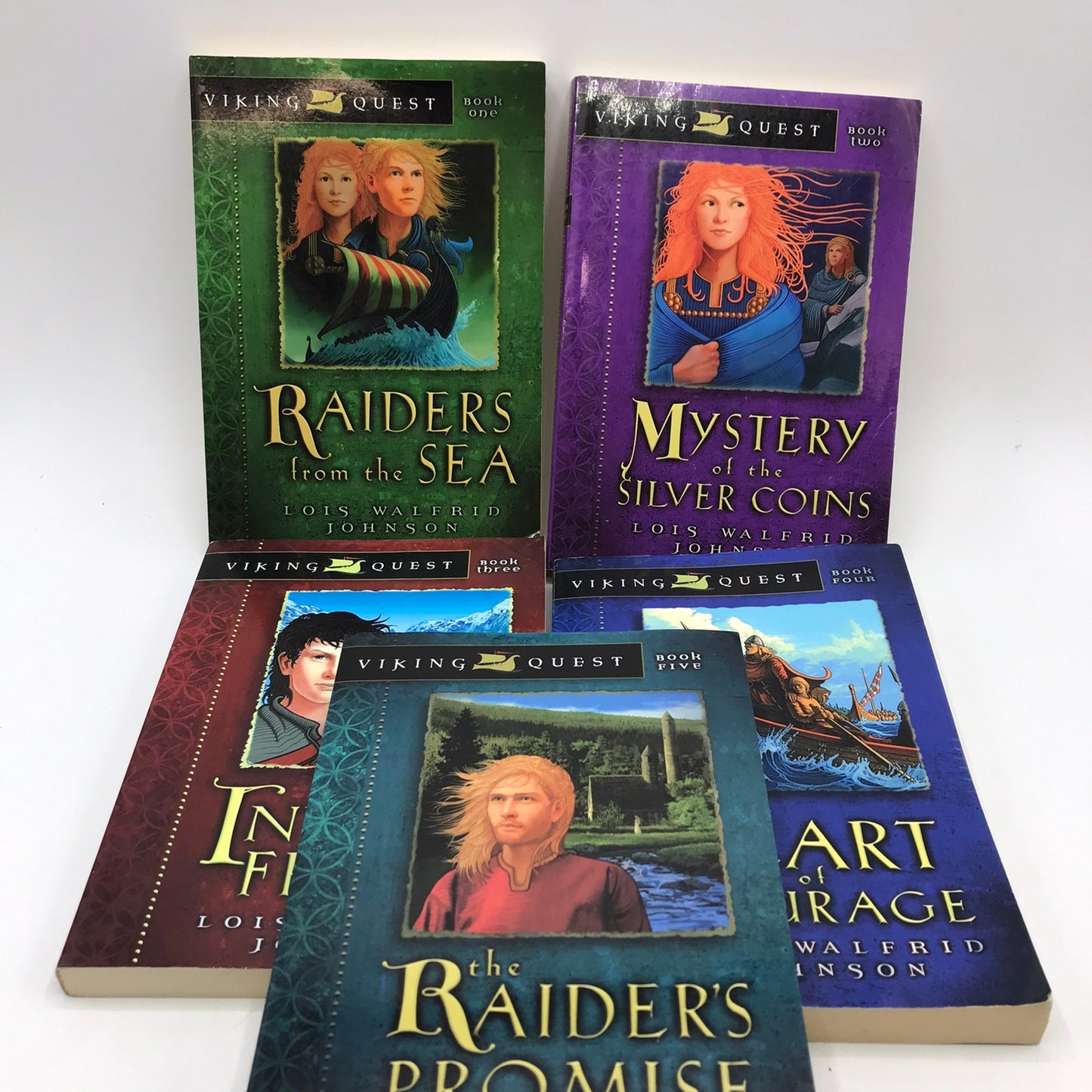 Viking Quest Complete Series Lois Walfrid Johnson Childrens Historical Fiction