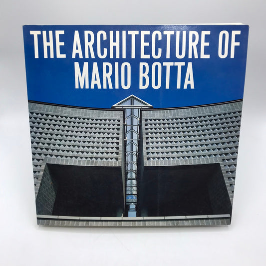 The Architecture of Mario Botta Illustrated Paperback Book by Mirko Zardini 1985