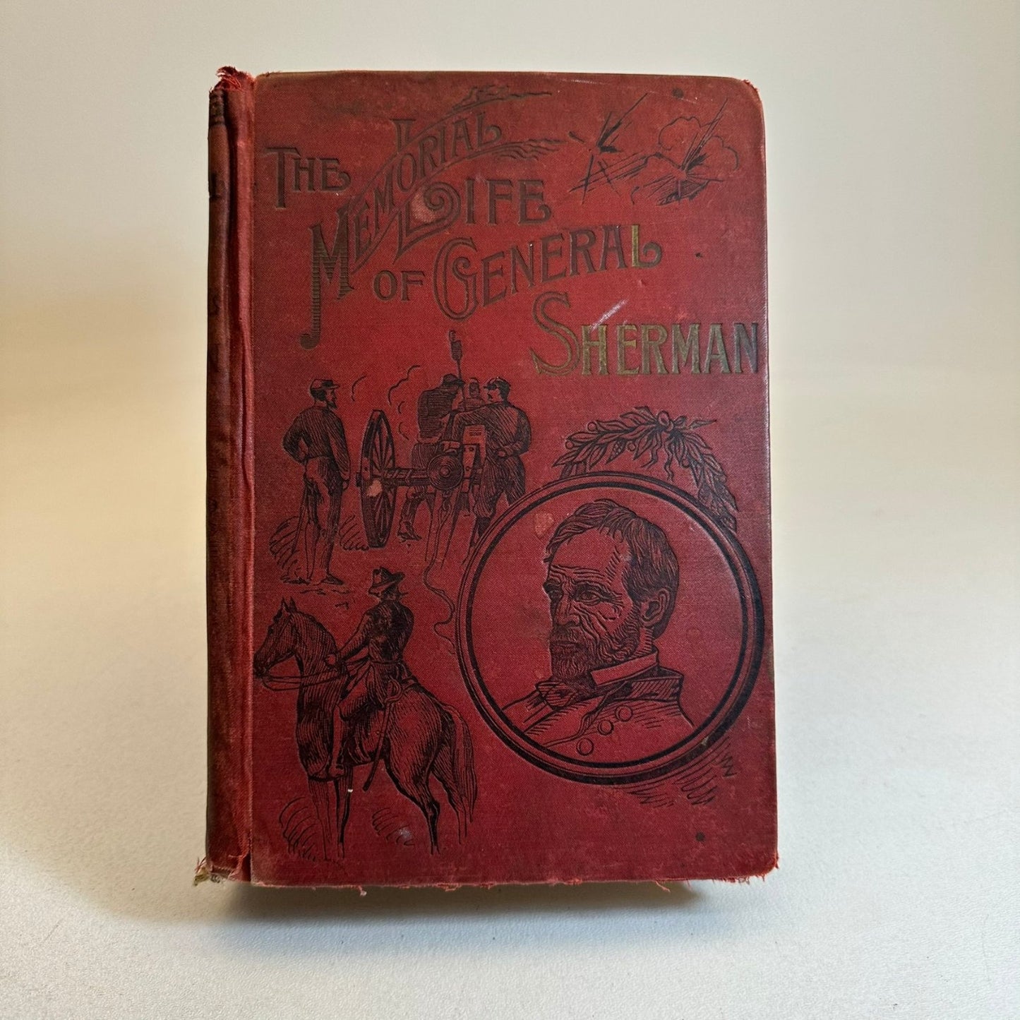 Memorial Life of General Sherman Edward Chase 1891 Nonfiction R.S. Peale & Co.