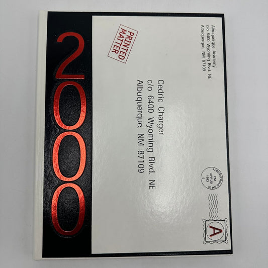 2000 Albuquerque Academy Yearbook Volume 39 High School Annual NM