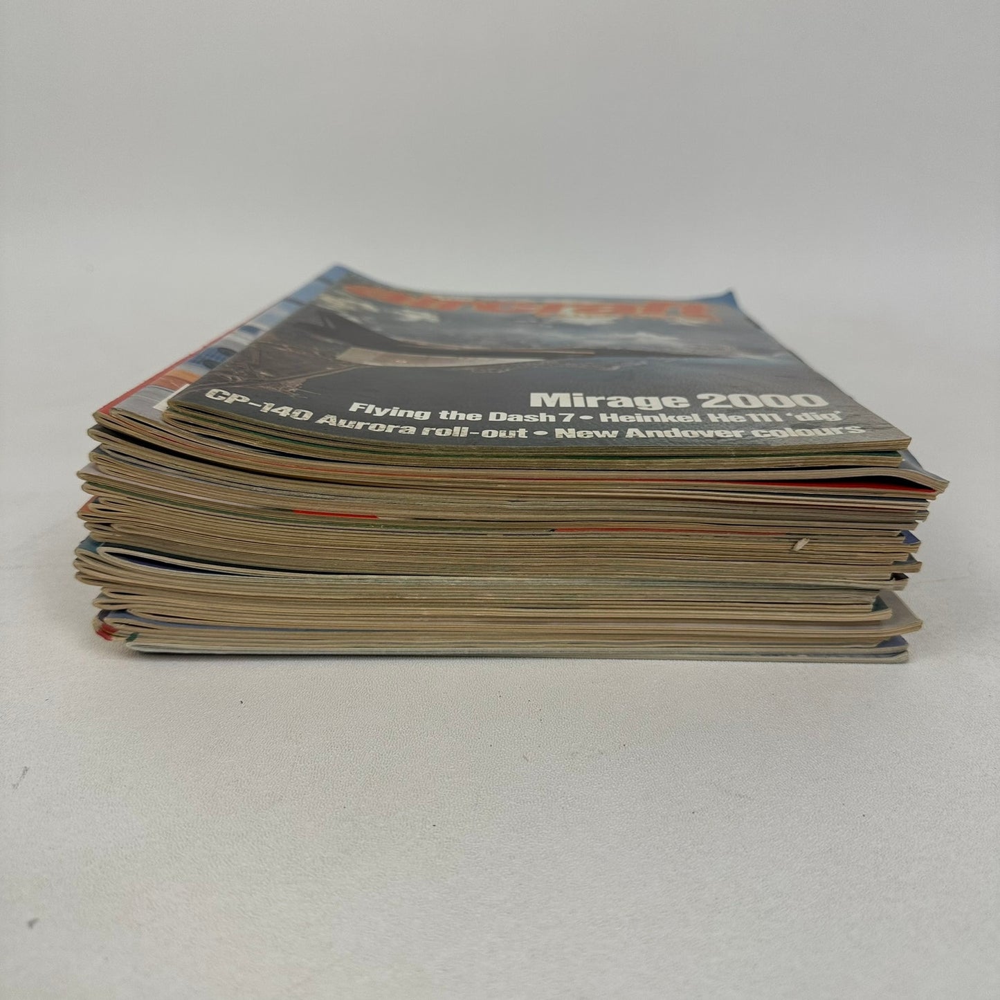 Aircraft Illustrated Magazines Lot of 27 Aviation Airplanes Military History