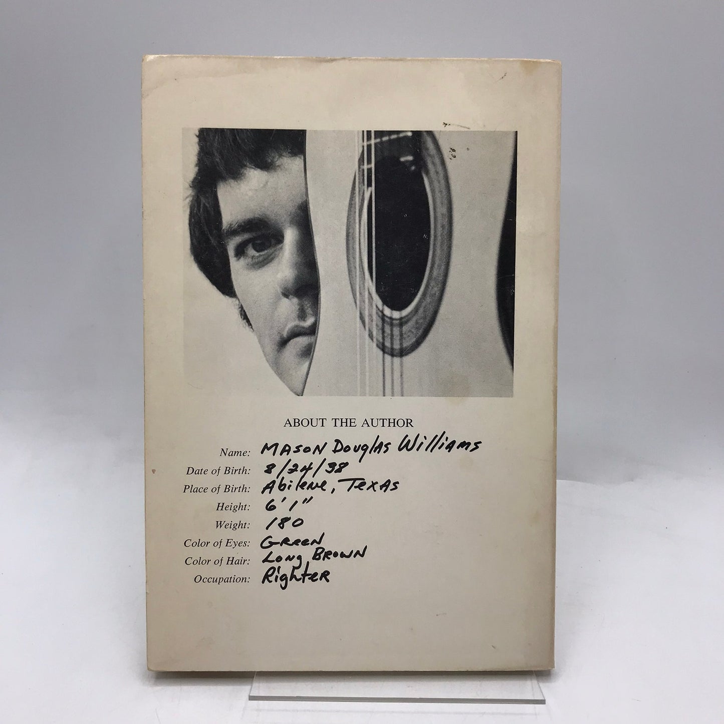 The Mason Williams Reading Matter Poetry Poems Prose Humor Satire Observations