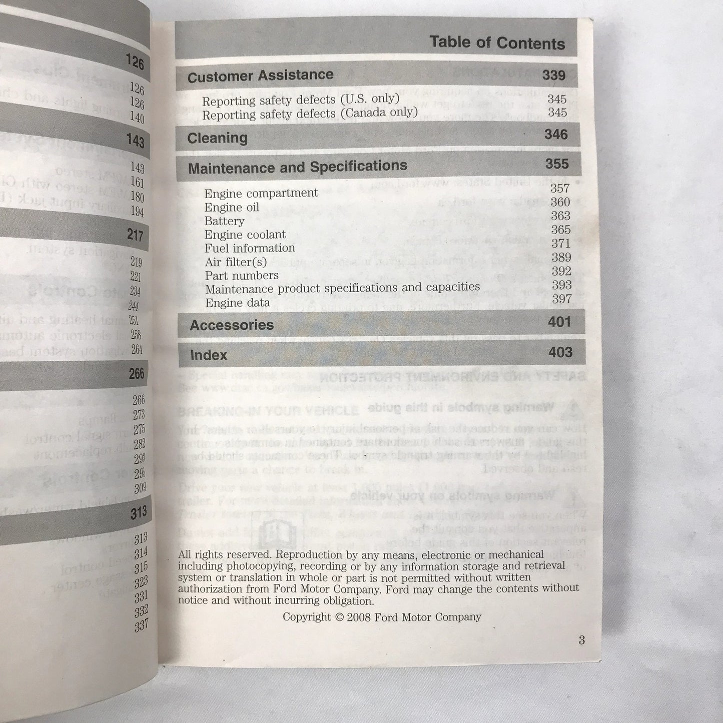 2009 Ford F-150 Owner's Guide Truck Manual Paperback Book by Ford Motor Company