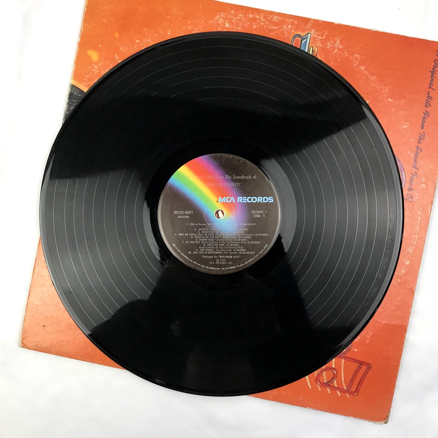 American Graffiti 41 Original Hits from the Soundtrack Double LP Vinyl 1973