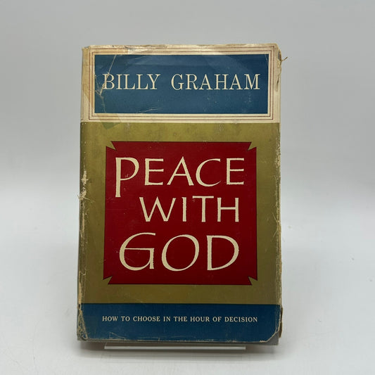 Peace with God Billy Graham Religion Spirituality Christianity Faith Guide 1953