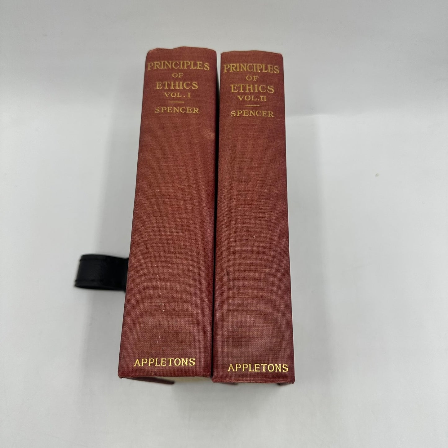 Principles of Ethics & Study of Sociology Volumes I & II Herbert Spencer Lot of 4