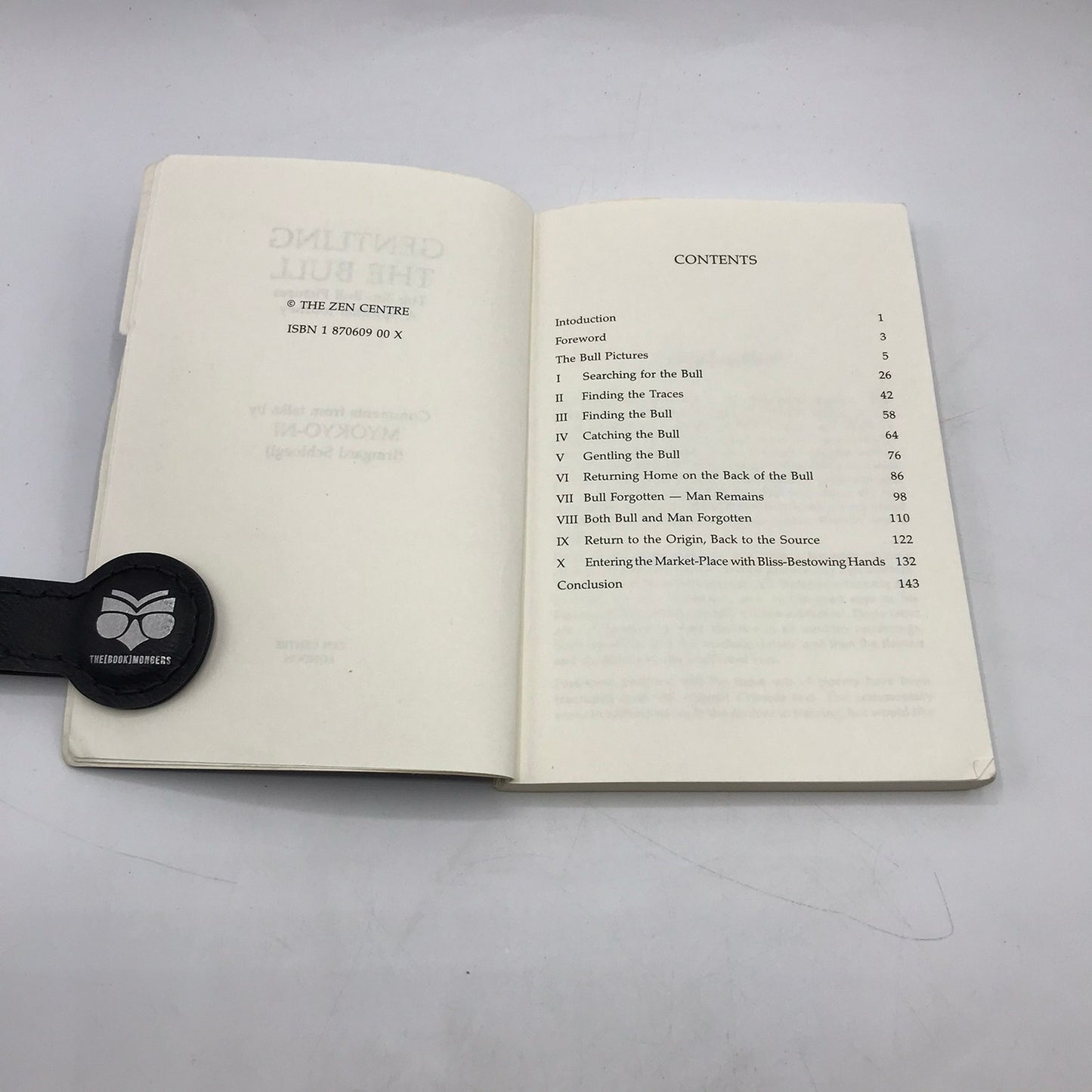 Gentling the Bull The Ten Bull Pictures A Spiritual Journey by Myokyo-Ni 1980 PB