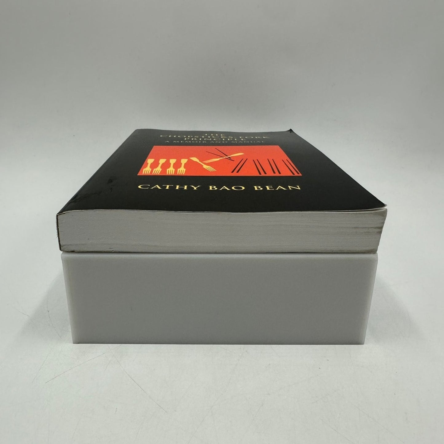 Chopsticks-Fork Principle Cathy Bao Bean 2003 Signed 2nd Ed Memoir Manual WE