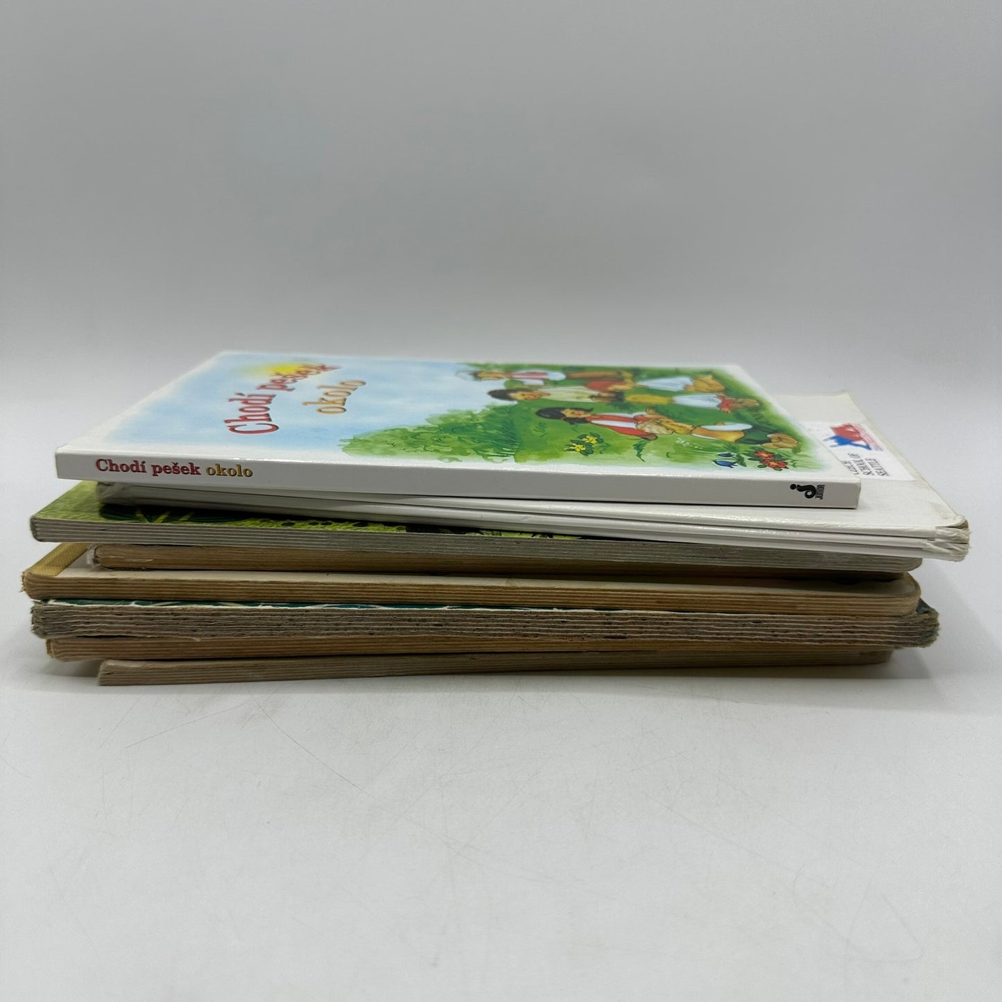 Czech Childrens Board Books Lot of 8 Bedtime Stories Nursery Rhymes Animals