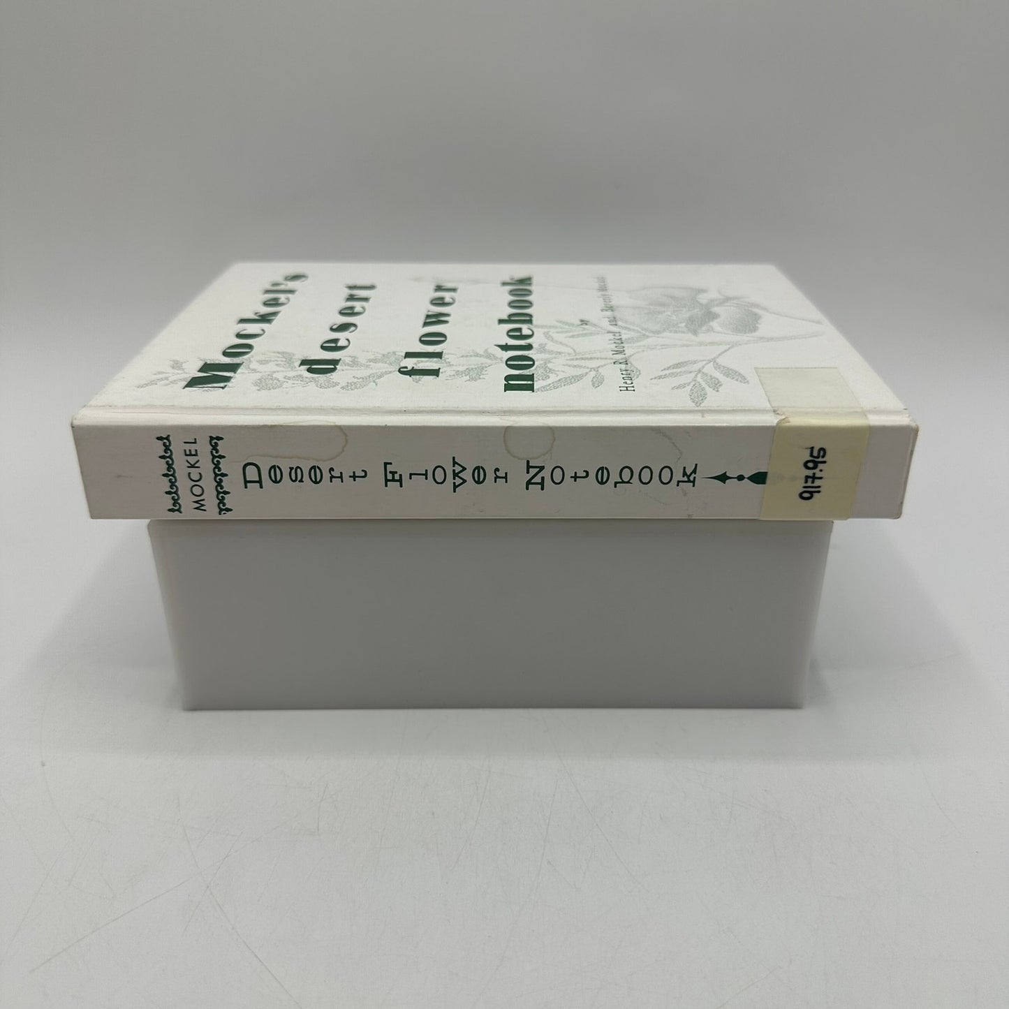 Mockels Desert Flower Notebook Henry Beverly SIGNED Drawings Watercolors 1971