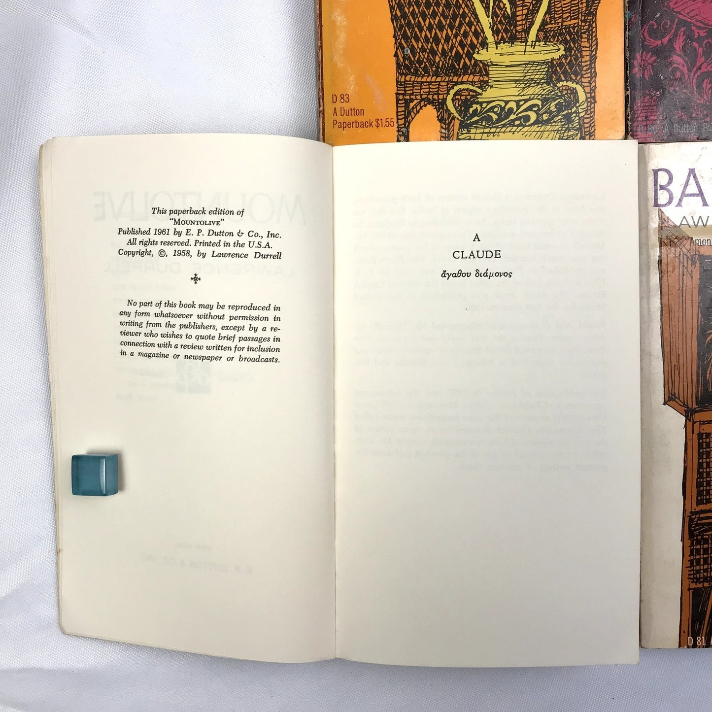 The Alexandria Quartet: Justine, Balthazar, Mountolive, Clea by Lawrence Durrell