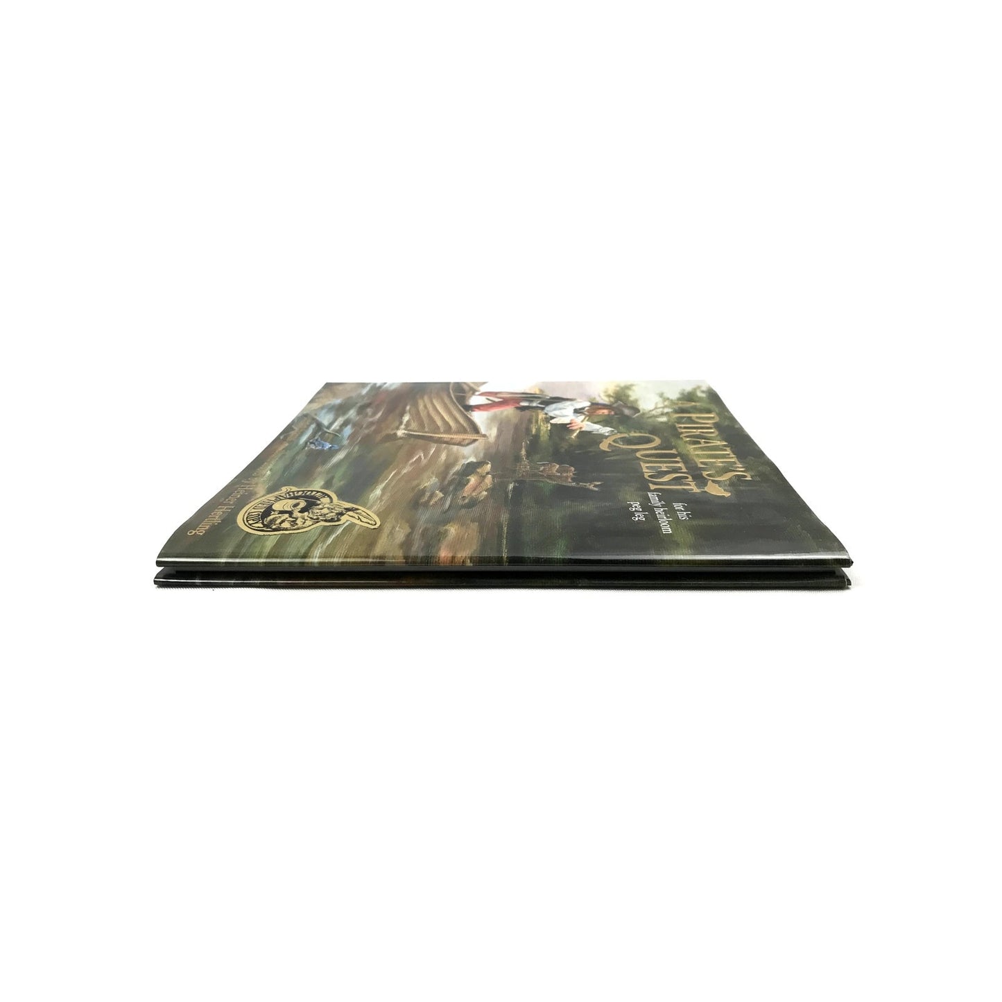 A Pirates Quest for His Family Heirloom Peg Leg Laura Sams Robert SIGNED 2008