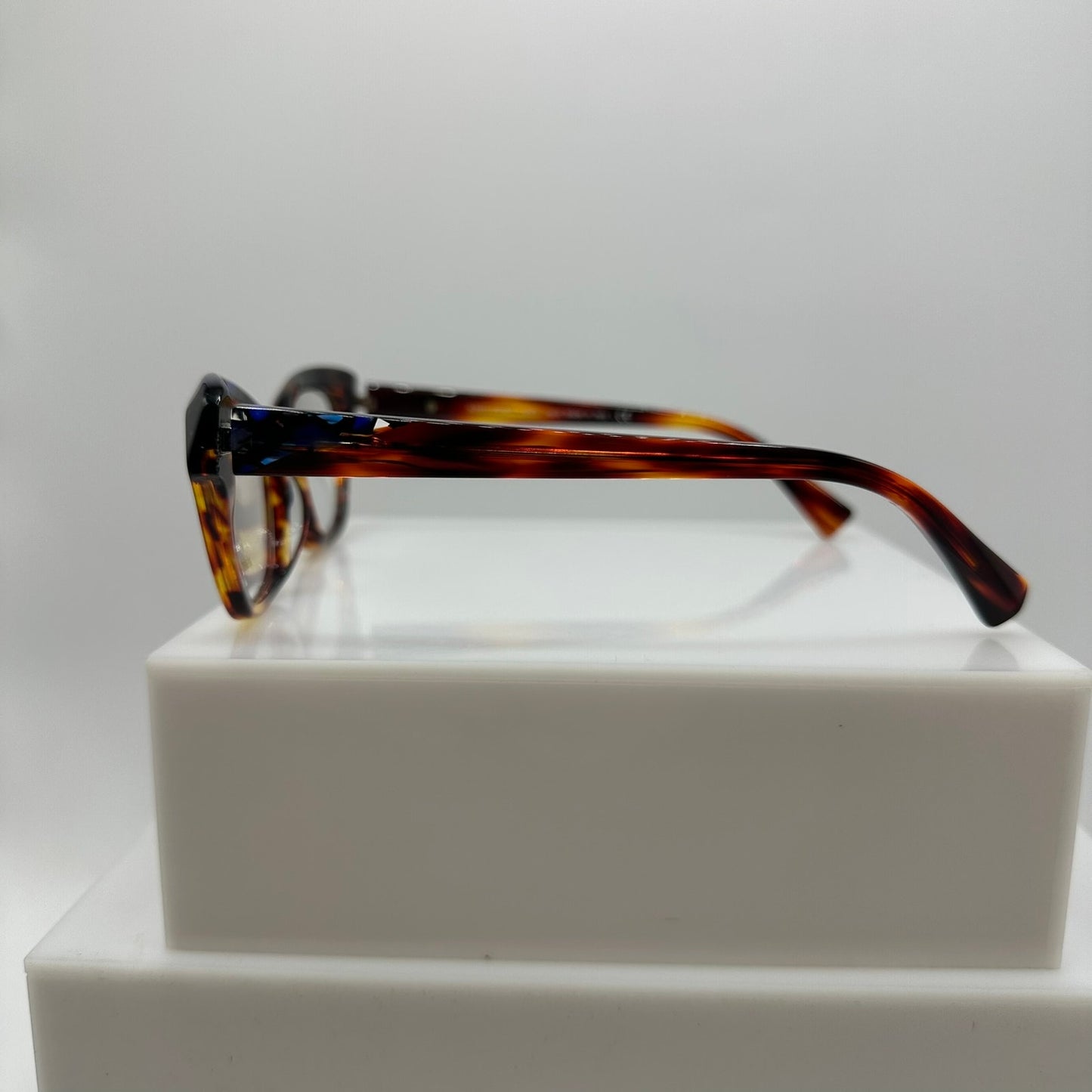 Alain Mikli Sephine A03147 002 Mosaic Red Blue Womens Eyewear 54-16-145