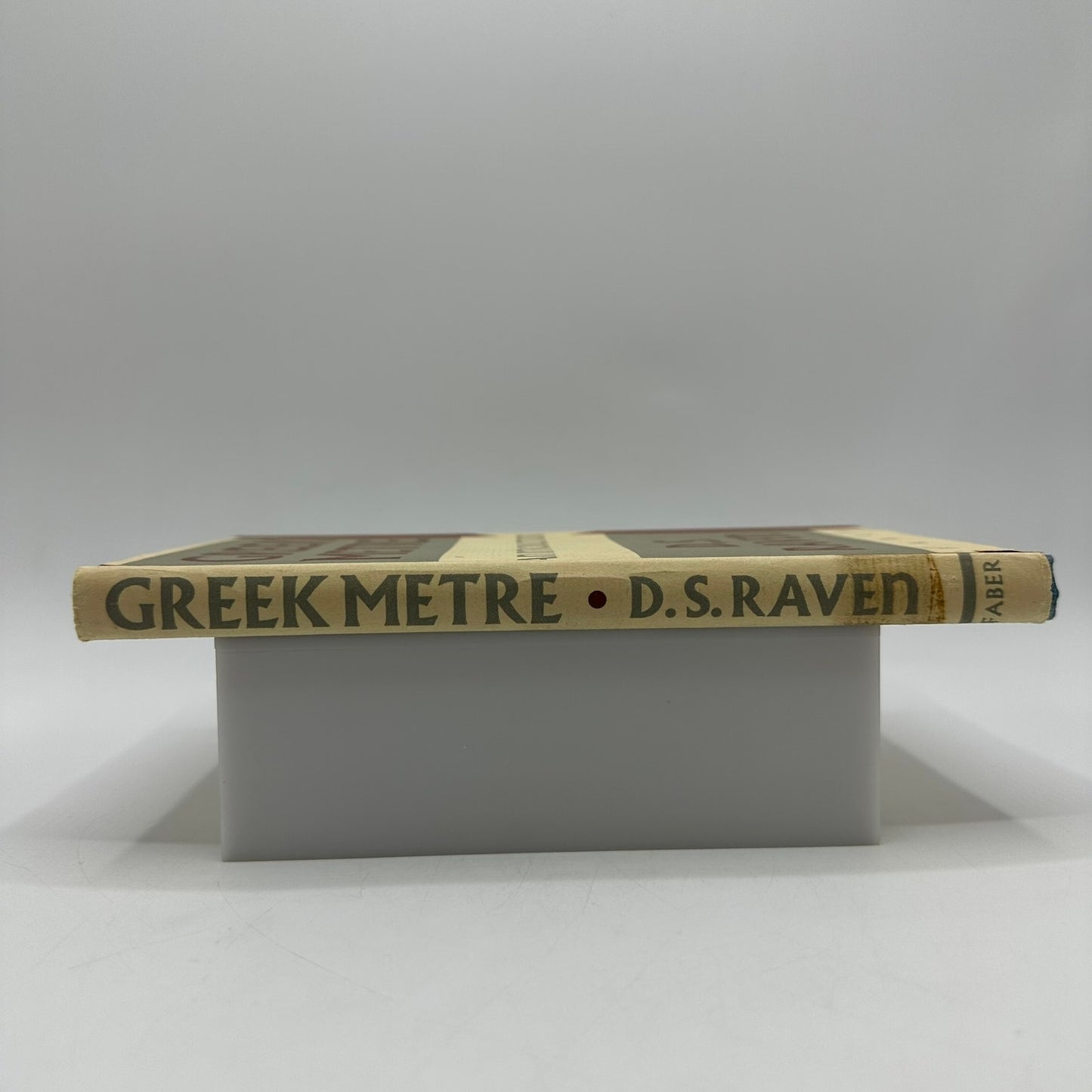Greek Metre An Introduction David S Raven Foreign Language Study Lyric Poetry