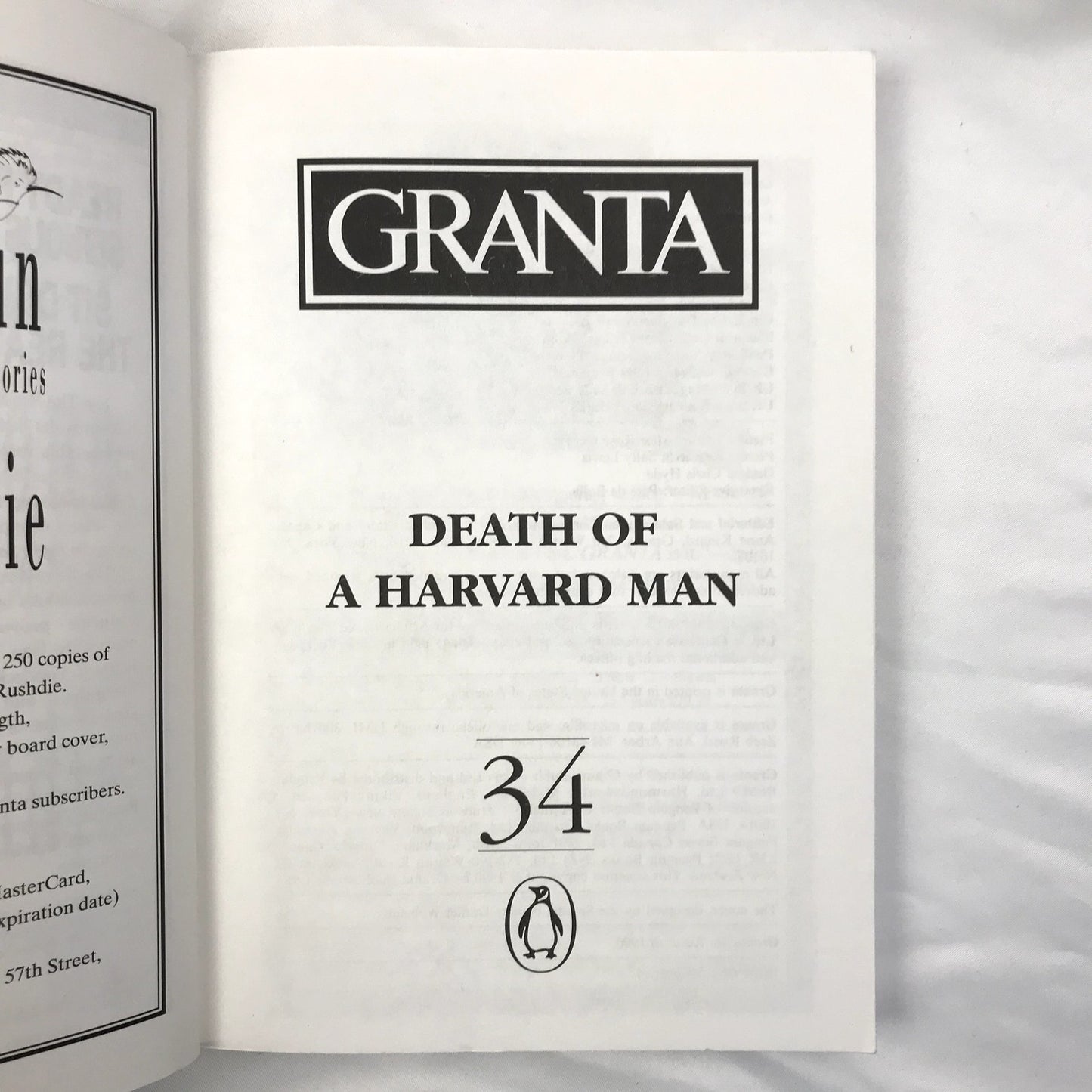 Granta Issues Lot of 18 Various Titles Paperback Books Adult's Multi Genre