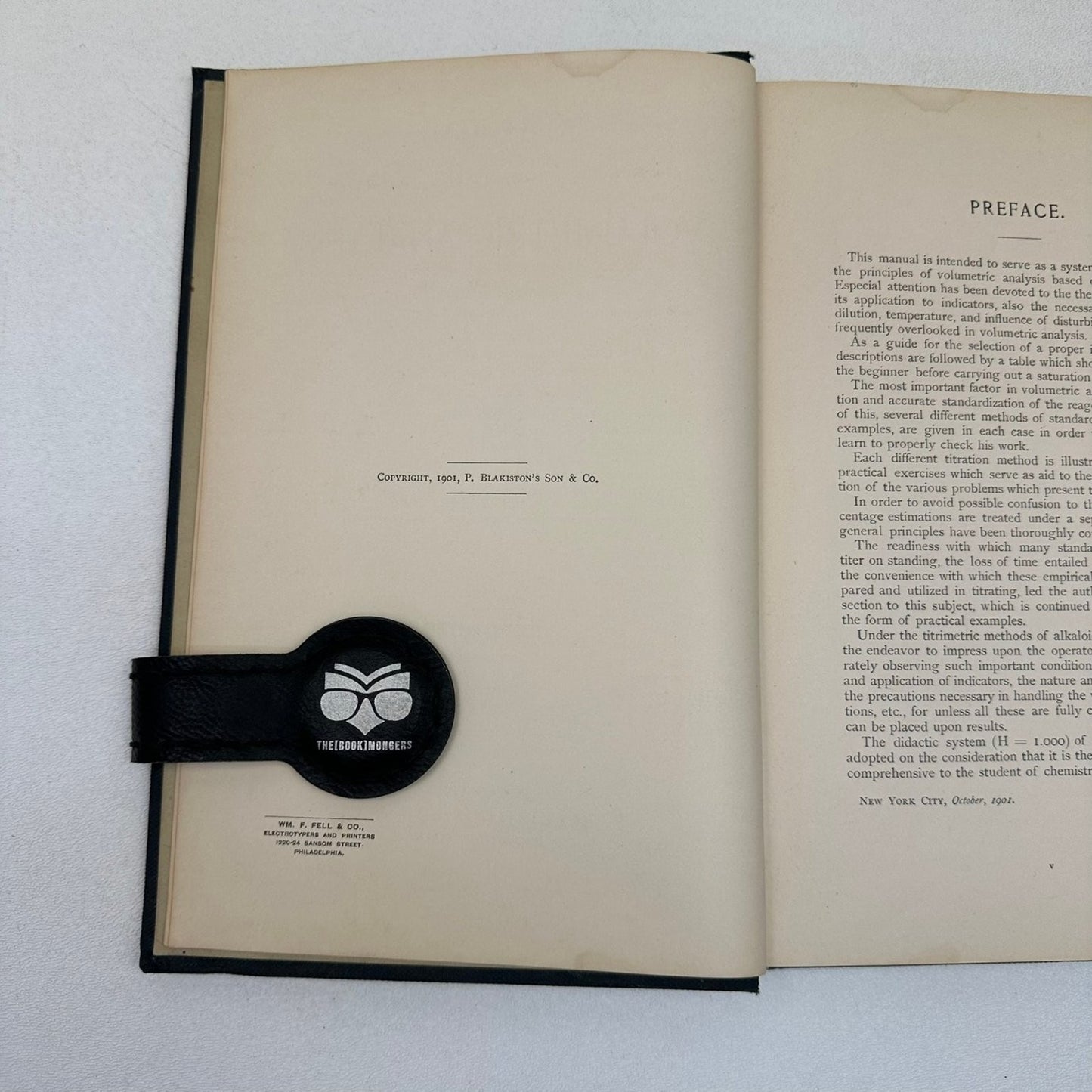 Volumetric Analysis Virgil Coblentz 1901 Chemistry Science Illustrated Blakiston