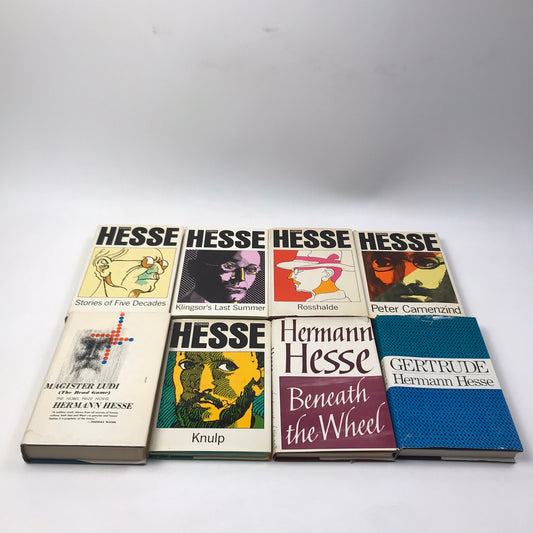 Hermann Hesse Novels Lot of 15 Classic German Literature Philosophy Poetry