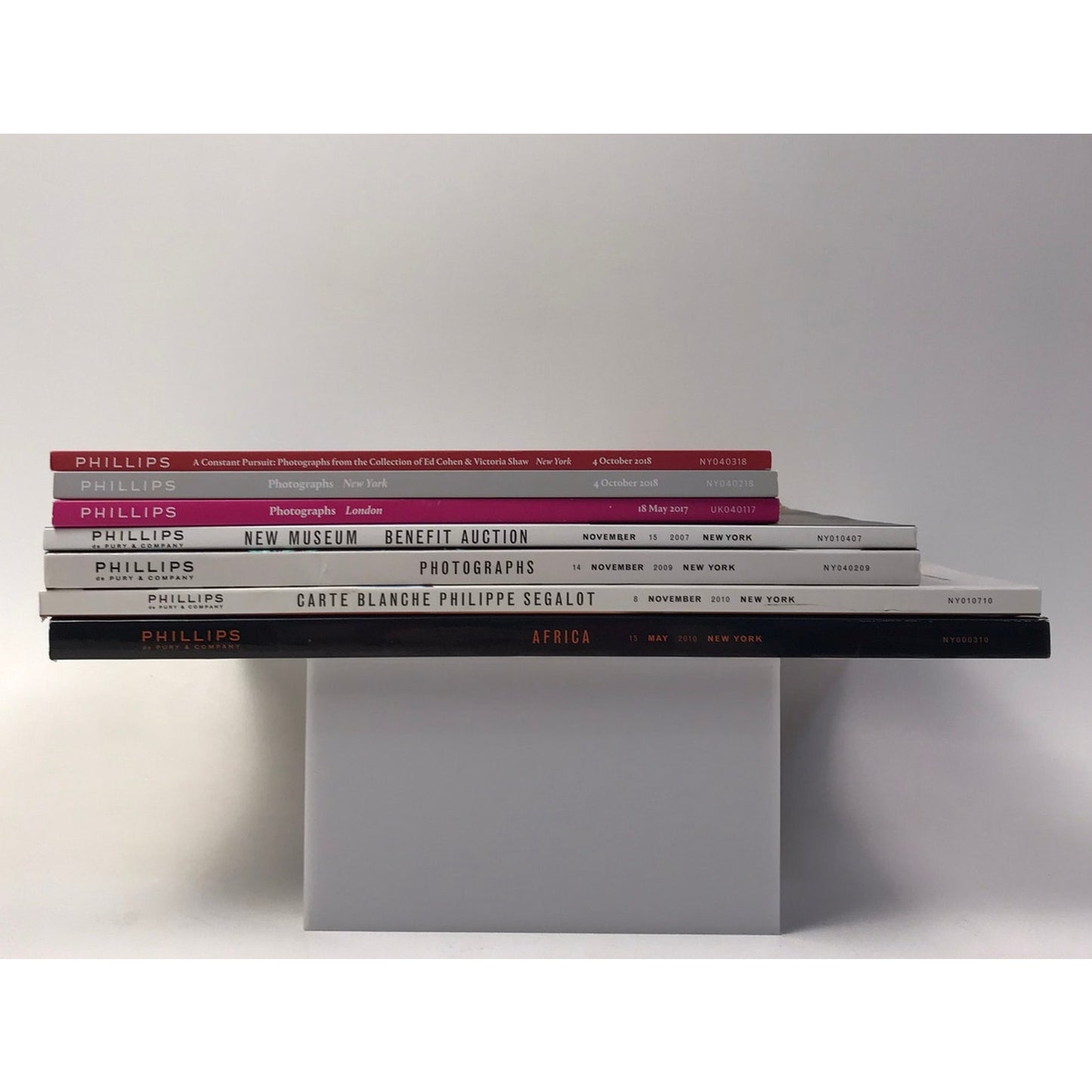 Phillips Art Catalogs Lot of 7 Collectible Modern Contemporary Design History