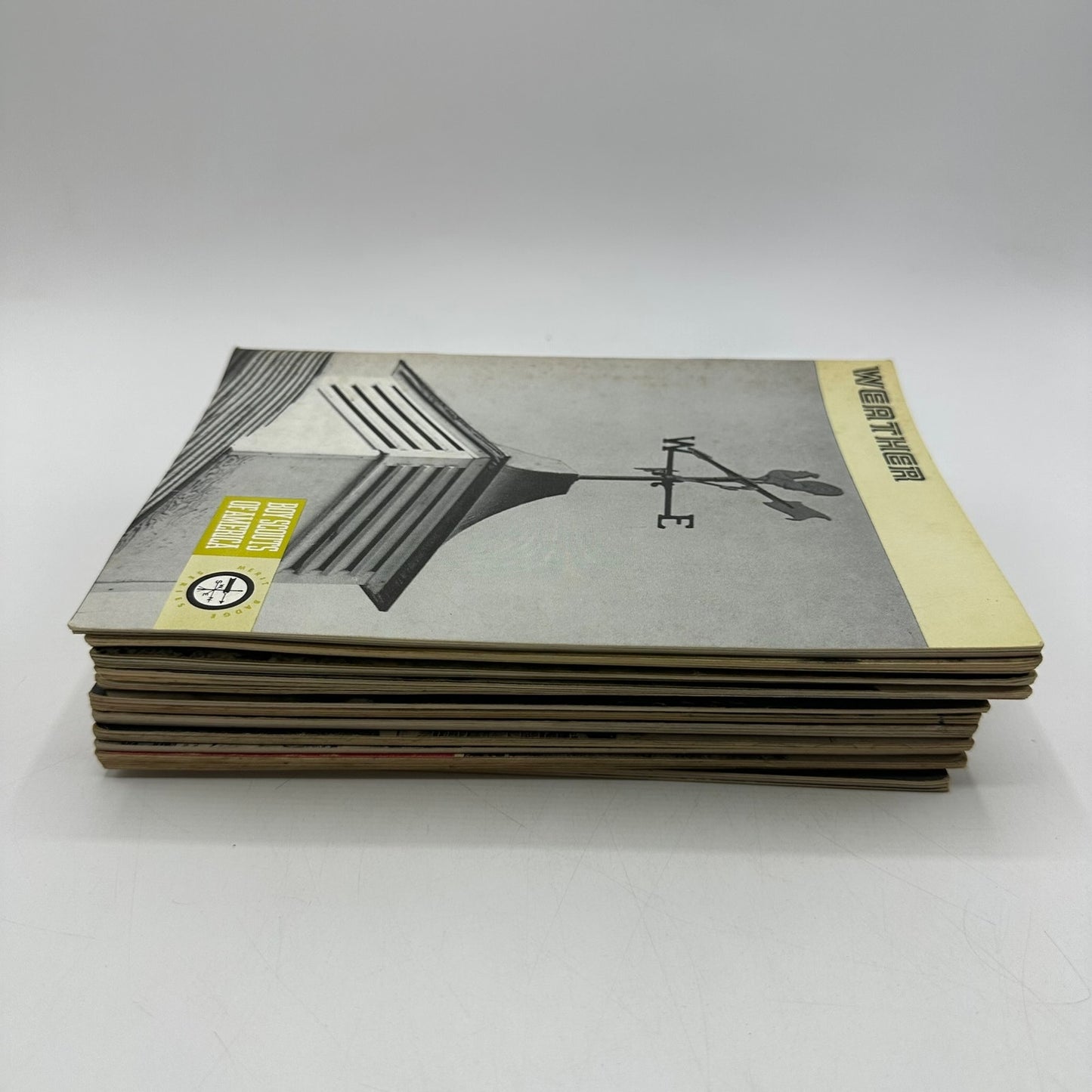 Merit Badge Series Boy Scouts of America Lot of 13 Citizenship Cooking Weather